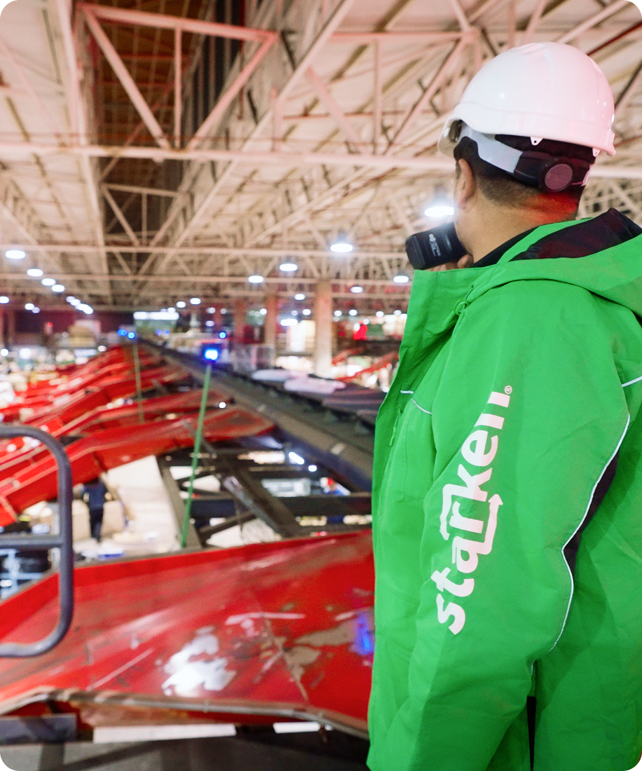 Imagen de fila de buses